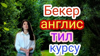 Англис тил курсу. Кантип бекер англис тил курсун табам?