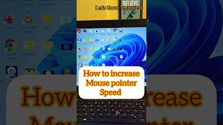 how to increase mouse pointer speed ❕ #trending #viral #shorts #computer #education #tricks