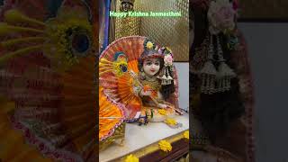 Krishna Janmasthmi status/ Janmasthmi krishna jhula #shorts #krishnajanmashtami