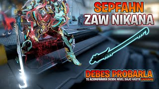 ✔️ Zaw SEPFAHN (De Las MEJORES ARMAS ZAW) Warframe Camino De Acero