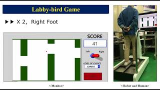 Robotic system for interesting  lower limb training and rehabilitation