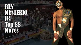 Top 88 moves of Rey Mysterio J. (wcw)