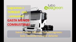 #Cursor330 con Turboecogreen GASTA MENOS COMBUSTIBLE: Más Torque con Menos consumo. Chacabuco