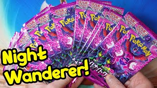 Pokemon TCG Revenge Night Wanderer Packs!