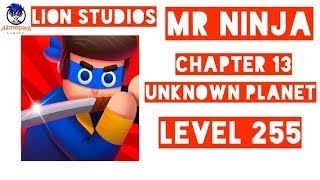 Mr Ninja level 255 | Mr Ninja - Slicey Puzzles by lion studios chapter 13 Unknown planet ❤️ #shorts