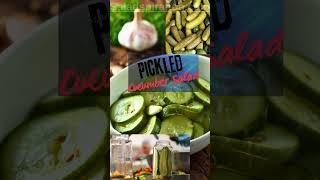 Pickled Cucumber Salad: A Tangy Twist on a Classic #pickledcucumbersalad #cucumber #saladspiration