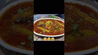 😍Aloo curry | Potato Gravy Sabji #shorts #food #cooking