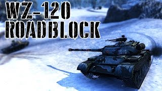 World of Tanks // WZ-120 // Arctic Region // Roadblock