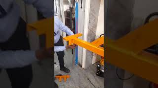 Part-5  Mini Crane lift fitting / Monkey crane installation / building material lift price