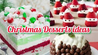 Christmas Desserts with Music//Christmas Sweet Treat Idea//Christmas Music//Christmas Cakes