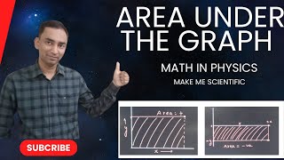 Math in Physics Lec-3 Area under the Graph in Physics | V-T GRAPHS