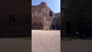 Visit the Baths of Caracalla to see Roman ruins without the crowds of the Colosseum.