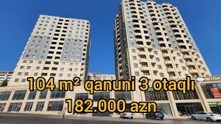 104 m² qanuni 3 otaqlı mənzil 182000 azn 0508550855 #bina #emlak #ev #besthome