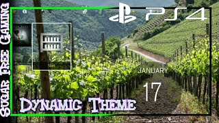 (PAID) 2016 Vineyard Calendar Dynamic Theme - PS4 (with month and date)