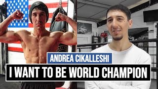 Pro boxer Andrea Cikalleshi on WORLD CHAMPIONSHIP dreams, leaving Italy for UK & absurd work ethic