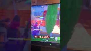 W or L update #shorts#youtube #youtubeshorts #update#fortnite