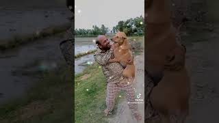 funy video / Dog_and_man_funny_video