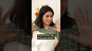 If you cut that చెట్టుi'll cut your necku !! || Sreemukhi || #purna #sreemukhi #shorts #shortvideo