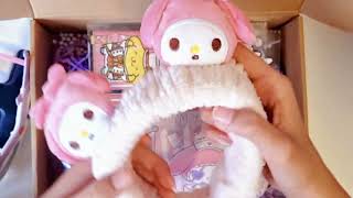 Unboxing Shopee haul, cute sanrio item