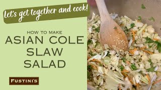 How to Make Fustini's Asian Cole Slaw