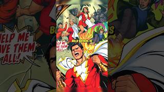 Billy Batson without his powers battle the Submen #marvel #dc #comics