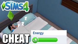 How To Fill Energy (Cheat) - The Sims 4