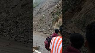 Haldwani to Dharchula Ghat Land slide road block//uttarakhand