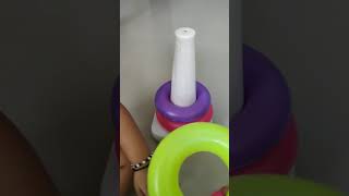 Learning colous with ring stacker