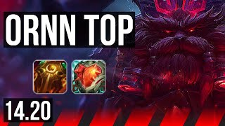 ORNN vs RENEKTON (TOP) | 4/1/4 | EUW Diamond | 14.20