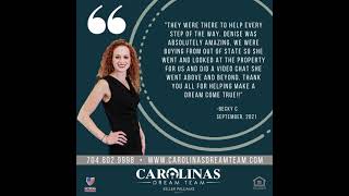 Raving Reviews for Denise Hauser with Carolinas Dream Team