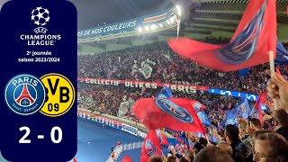 🔴🔵PARIS SG 2-0 BORUSSIA DORTMUND🟡⚫ : Ambiance d'avant match + entrée des deux équipes 🔥🔥