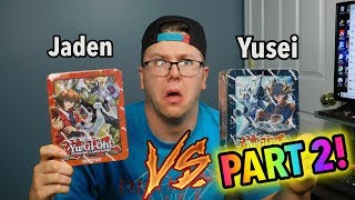 Yugioh 2018 Mega Tins - Jaden Vs Yusei - PART 2!