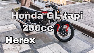 #Bm belajar motor Honda GLpro x Tiger 2007