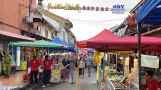 4K Evening Walk at Jonker Walk Melaka in January 2024 | Jalan-jalan Jonker Street