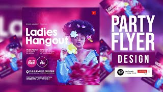 Elevate Your Party Promotions: Photoshop Tutorial for Outstanding Flyers