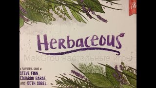 Играем в настольную игру Herbaceous (Гербарий)