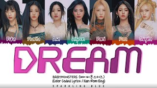 BABYMONSTER (베이비몬스터) 'DREAM' Lyrics [Color Coded Han_Rom_Eng]