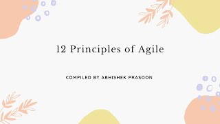 12 Principles of Agile