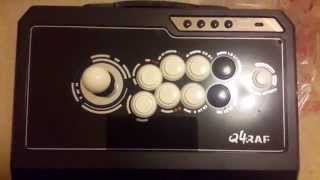 Eightarc Qanba Q4 Black Fightstick ✿ Unboxing