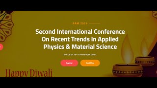 RECENT TRENDS IN APPLIED PHYSICS & MATERIAL SCIENCE