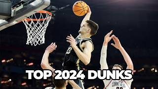 Top dunks of the 2024 NCAA men's tournament