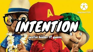 Intention- Justin Bieber feat quavo (version chipmunks) musics lyrics player #chipmunk