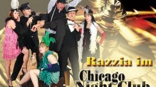 Al Capone Dinnershow und 20er Jahre Mottoparty mit Comedy, Tanz, Casino (bundesweit zu buchen)