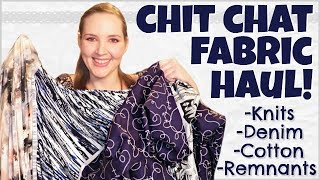 Fabric Haul 2018 | Let's Chat: Deals, Sewing Ideas, Olympics, & more!