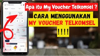 Cara Menggunakan My Voucher Telkomsel | Apa itu ? Serta Cara Mendapatkan My Voucher di MyTelkomsel