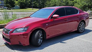 2014 Lexus GS350 exterior view walkaround Pre-purchase Inspection Video by karcheckz Atlanta