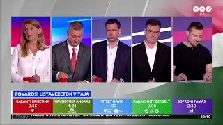 Budapesti listavezetők ATV vita része 3/4