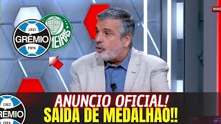 EXPLODIU NA WEB! SAIDA DE MEDALHÃO CONFIRMADA NO GRÊMIO! NINGUÉM ESPERAVA! NOTICIAS DO GRÊMIO!