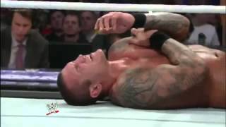 WWE SmackDown Randy Orton vs Alberto Del Rio Falls Count Anywhere Match