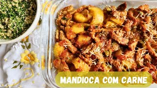 Prato simples para o dia a dia ! Mandioca ao forno